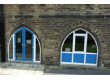 Blue Arched Doors