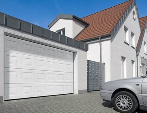 White Sectional Garage Door Supplier